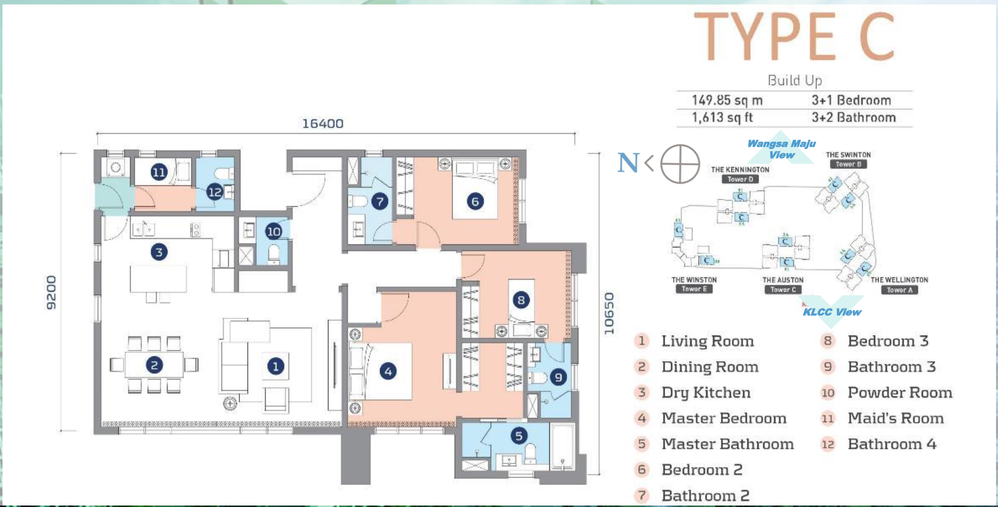 Capella Embassy TYPE C · PRESTIGE RESIDENCE